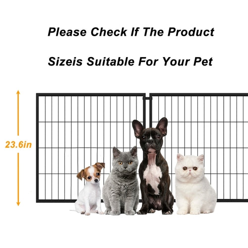 47.2" Heavy Duty Dog Crate Playpen for Small, Medium & Large Dogs –