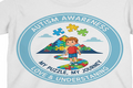 Autism Awareness - My Puzzle My Journey (blue border)