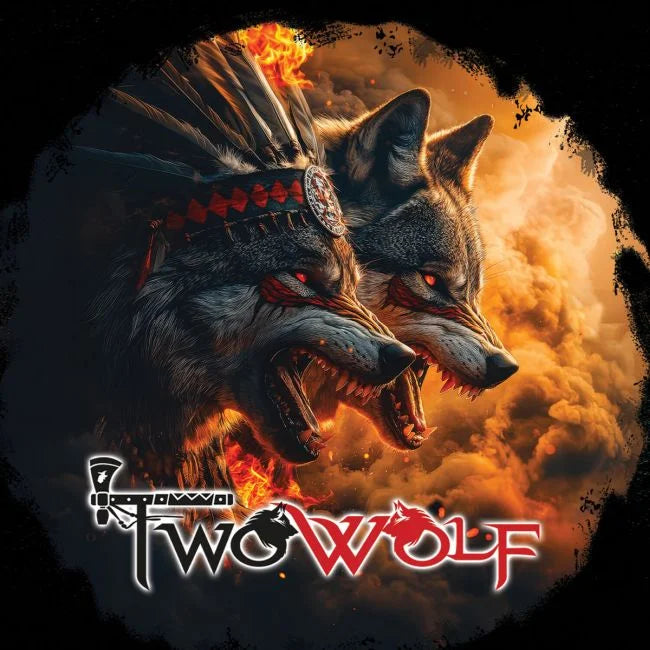 Two Wolf Tribal Fury
