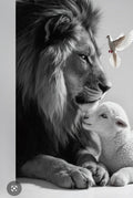 Lion, Lamb & Dove of Peace